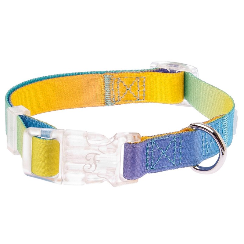 Coleira Motif Rainbow para cães - Ferribiella