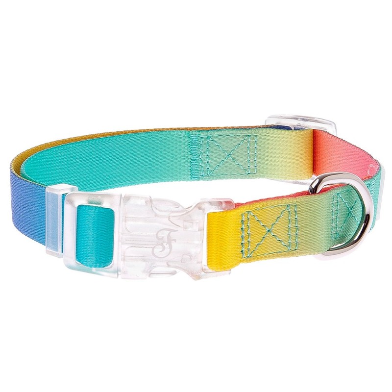Coleira Motif Rainbow para cães - Ferribiella