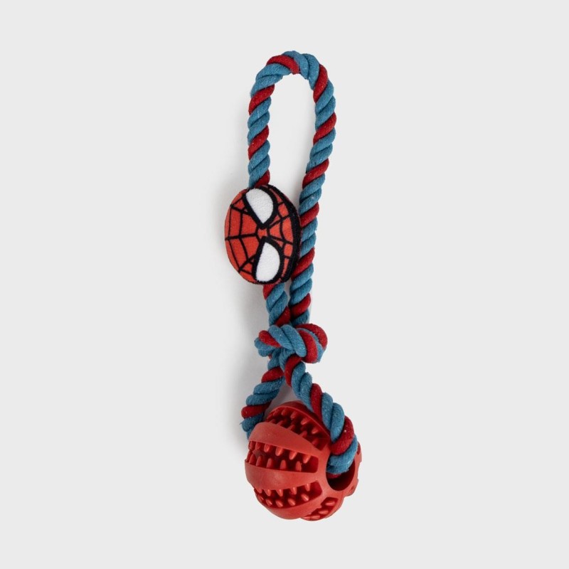 Brinquedo Spider-Man com bola e corda para cães - Marvel