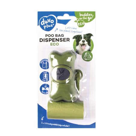 Dispensador de sacos para dejetos Eco - Duvo Plus