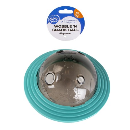 Dispensador Wobble 'n snack para cão e gato - Duvo Plus