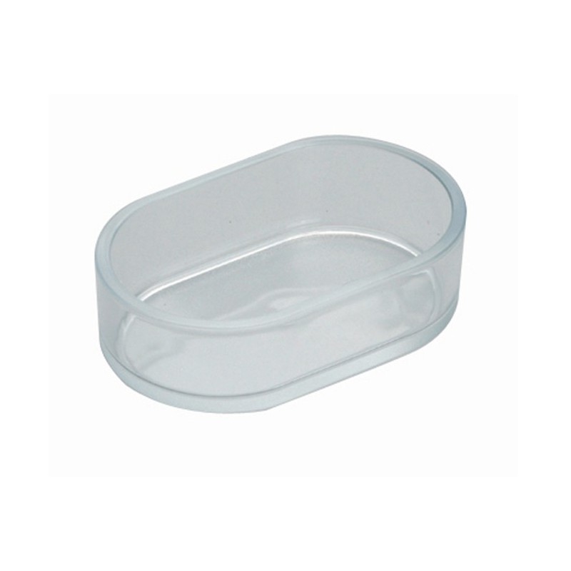 Comedouro oval transparente - 2GR