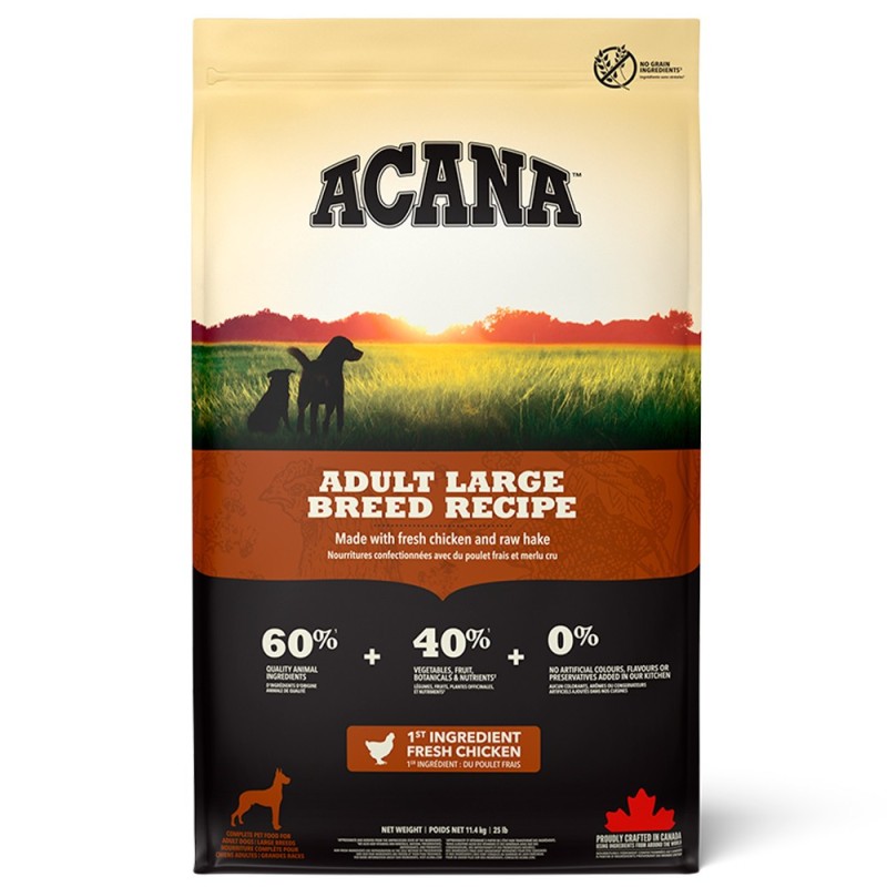 ACANA Adult Large breed - Ração seca para cão adulto de porte grande