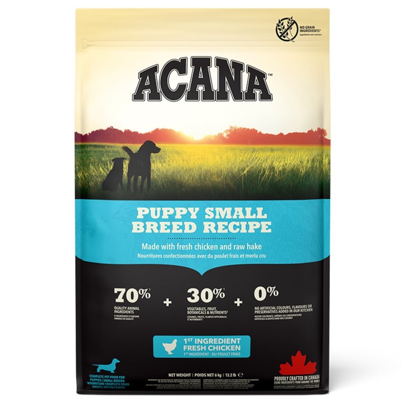 ACANA Puppy Small Breed - Ração seca para cachorro de porte pequeno