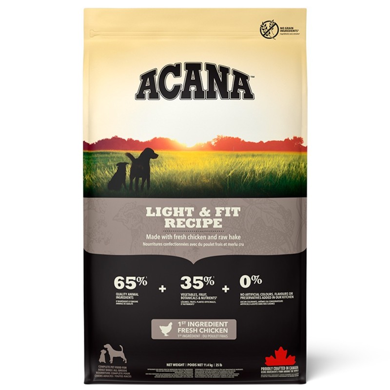 ACANA Light & Fit - Ração seca para cão para controlo do peso