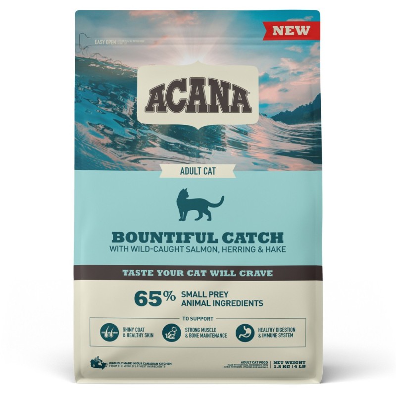 ACANA Bountiful Catch - Ração seca para gato adulto - Peixes