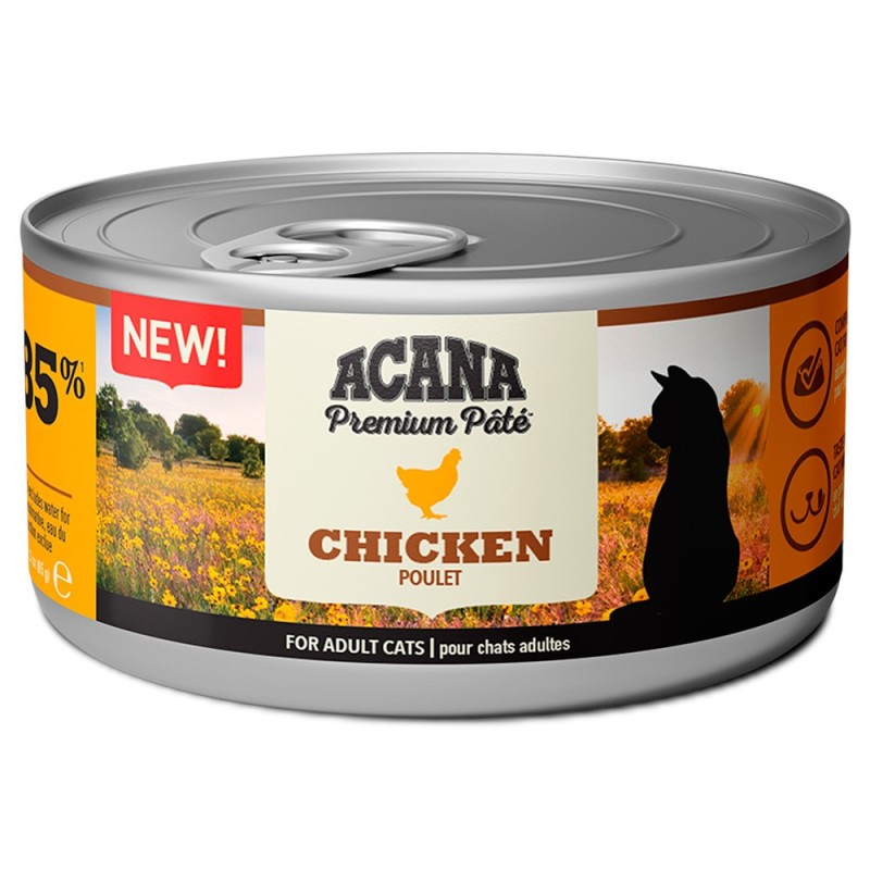 ACANA Premium Patê - Alimento húmido para gato adulto - Frango