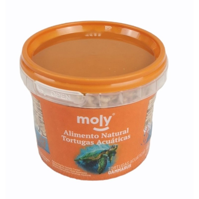 Alimento natural Gammarus para tartarugas - Moly