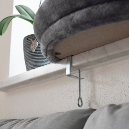 Cama de janela com borda estofada para gatos - Kerbl