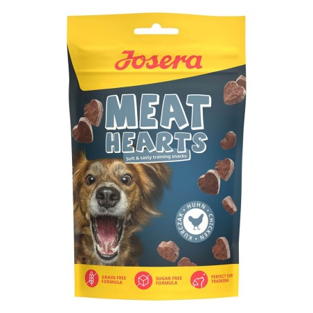 Josera Meat Hearts - Snack de treino para cão - Frango