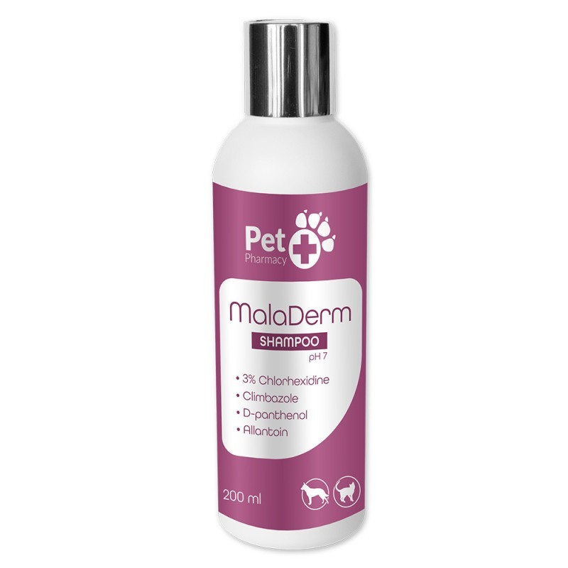 Champô para cães e gatos com pele atópica - MalaDerm - VetFood