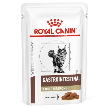 Royal Canin VET Gastrointestinal Fiber Response - Alimento em molho para gato adulto com problemas digestivos