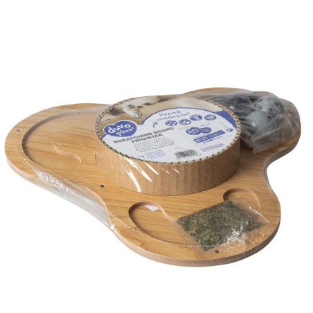 Brinquedo com arranhador de cartão Fidgistar para gato - Duvo Plus