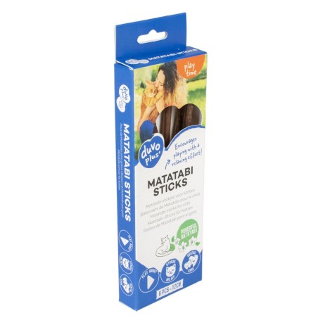 Sticks de Matatabi para gato - Duvo Plus