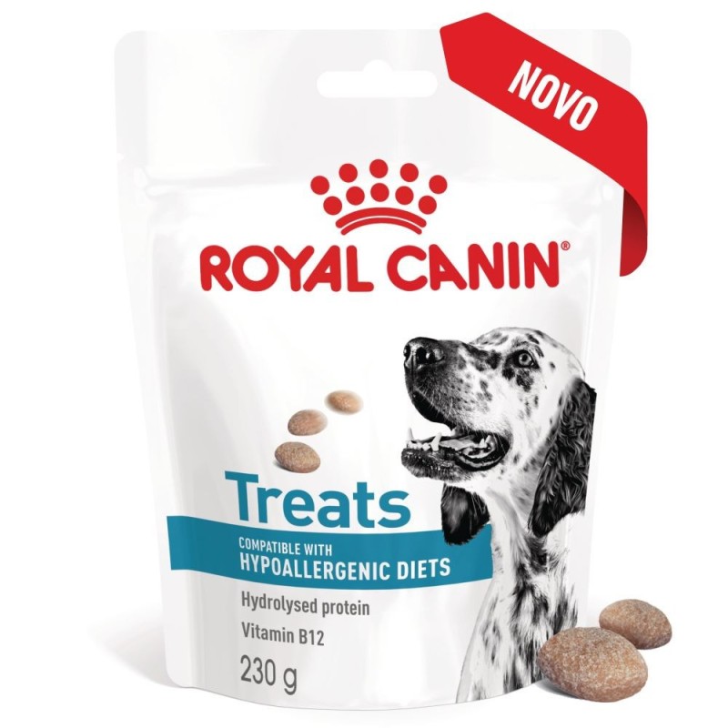 Royal Canin VET Treats Hypoallergenic - Snacks para cães com alergias alimentares