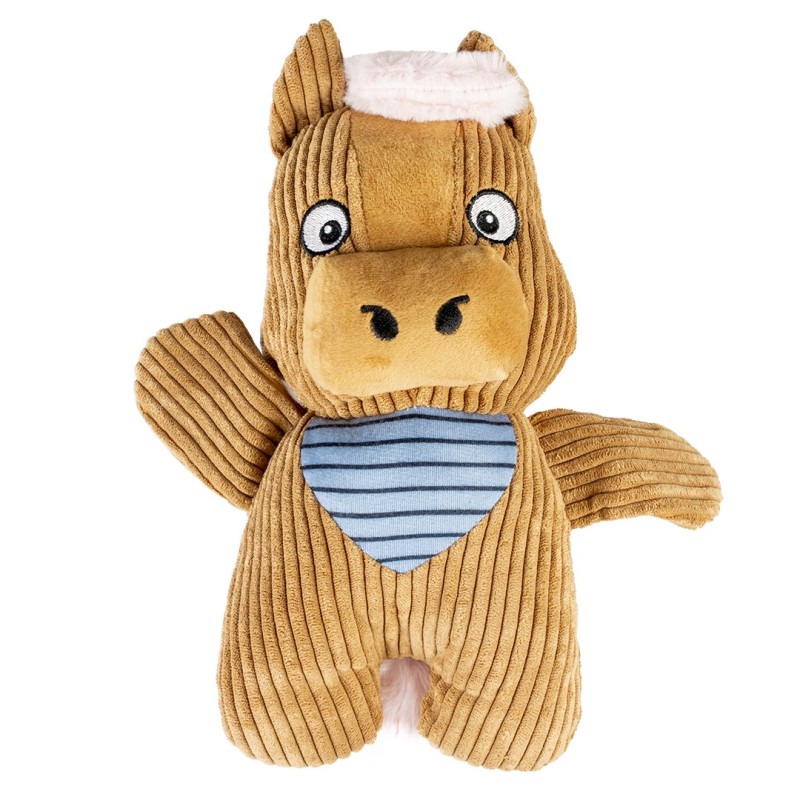 Cavalo de veludo para cães - Duvo Plus