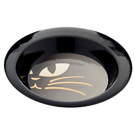 Taça em inox com desenho de gato - Ferribiella