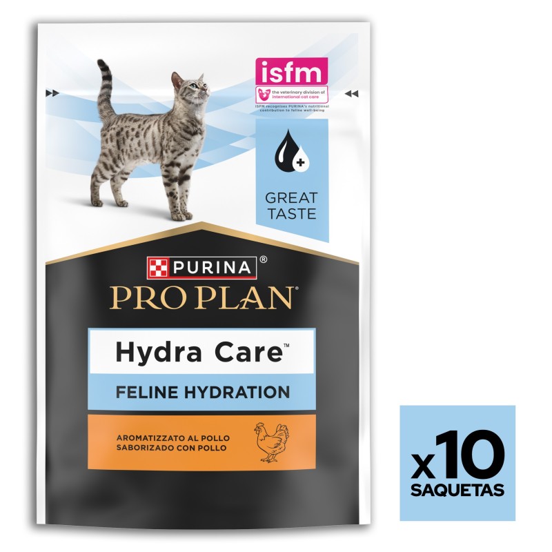 Pro Plan VD Hydra Care - Alimento húmido complementar para gato adulto para maior hidratação - Frango