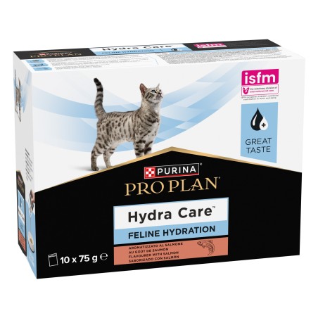 Pro Plan VD Hydra Care - Alimento húmido complementar para gato adulto para maior hidratação - Salmão
