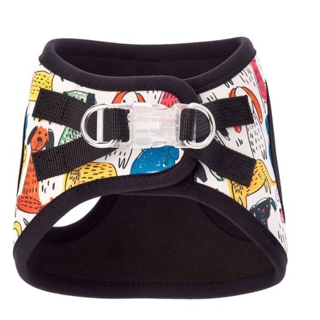 Peitoral Motif Chiens Naifs para cães - Ferribiella