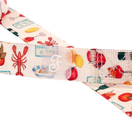 Trela Motif Les Gourmands para cão - Ferribiella