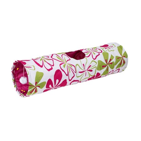 Túnel com flores para gatos - Kerbl