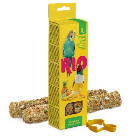Snack de frutos tropicais para pássaros exóticos e periquitos - RIO