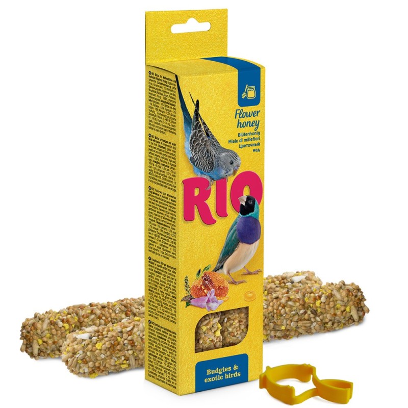Snack de mel para pássaros exóticos e periquitos e - RIO