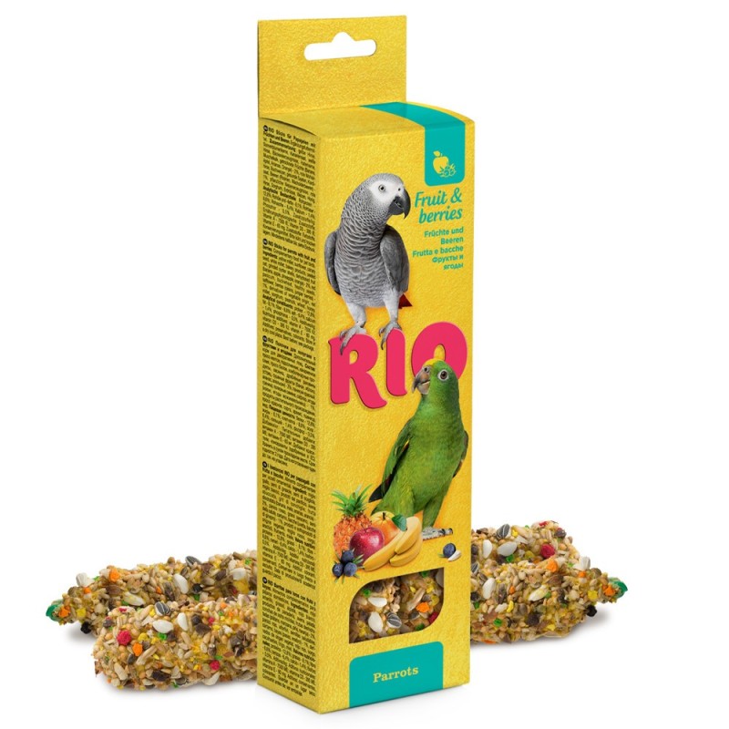 Snack de frutas e bagas para papagaios - RIO