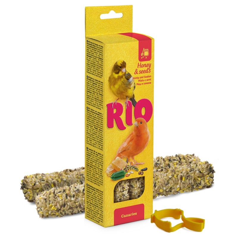 Sticks de mel e sementes para canários - RIO