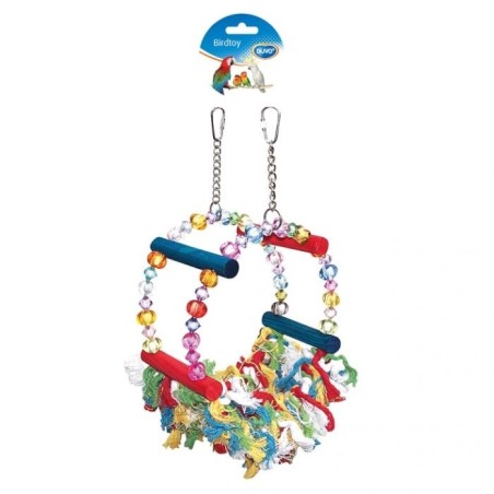 Baloiço com missangas para pássaros - Duvo Plus