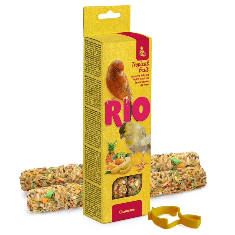 Sticks de frutas tropicais para canários - RIO