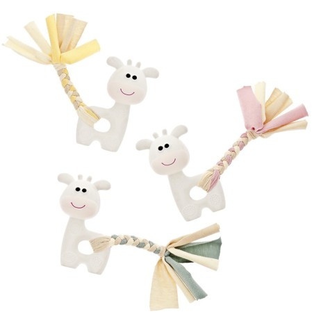 Mini girafa com cauda para cachorros - Baby toys - Ferribiella