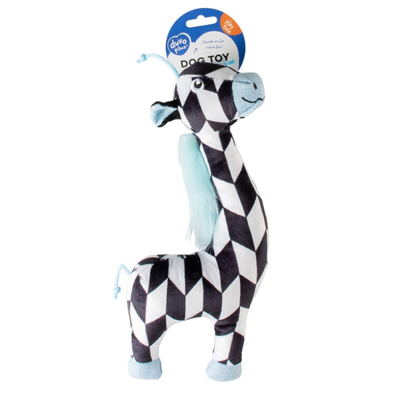 Girafa retro de peluche para cão - Duvo Plus