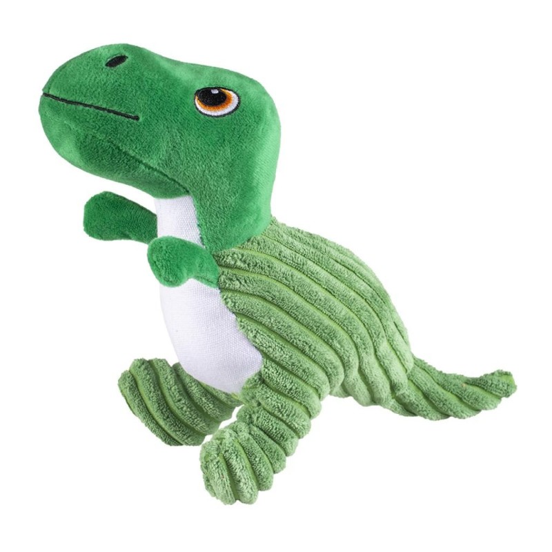 Dinossauro Iguanodon verde de peluche para cães - Duvo Plus