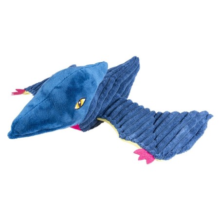Dinossauro Pteranodon azul de peluche para cães - Duvo Plus