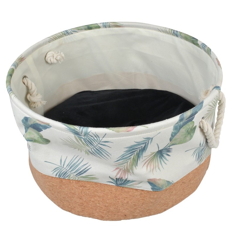 Cesto de cortiça e tecido para gatos - Duvo Plus