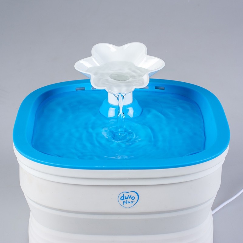 Fonte de água dobrável para cães e gatos - Duvo Plus
