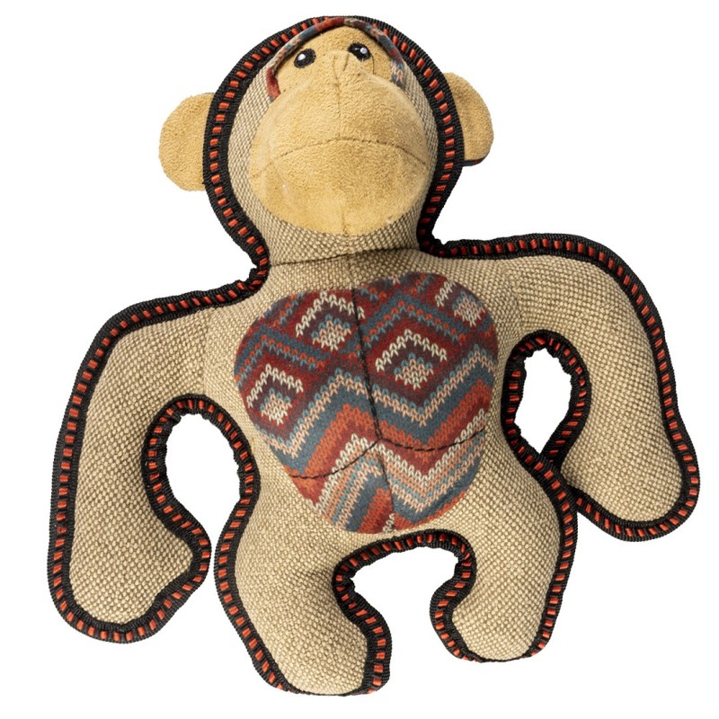 Gorila de tecido castanho Canvas para cães - Duvo Plus