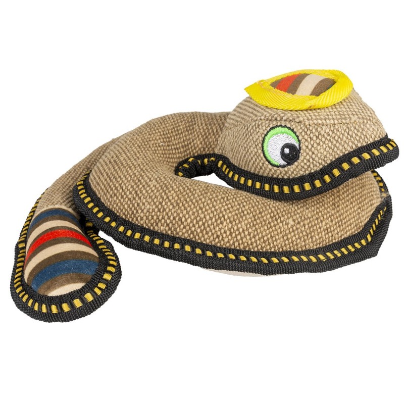 Cobra de tecido castanho Canvas para cães - Duvo Plus