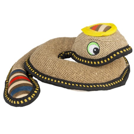 Cobra de tecido castanho Canvas para cães - Duvo Plus