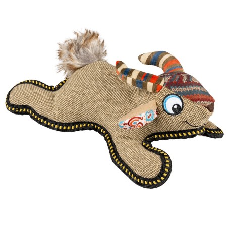Cabra de tecido castanho Canvas para cães - Duvo Plus