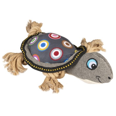 Tartaruga de tecido cinza Canvas para cães - Duvo Plus