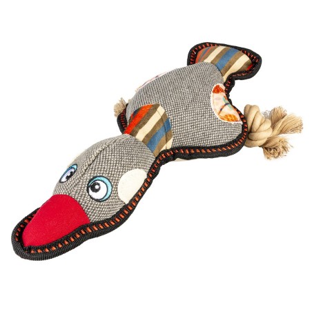 Pato de tecido cinza Canvas para cães - Duvo Plus
