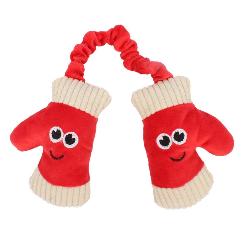 Luvas de Natal em tecido para cães - Ferribiella