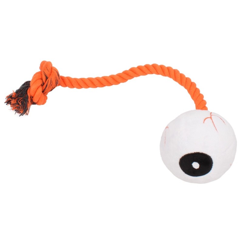 Bola com corda de Halloween para cães - Ferribiella