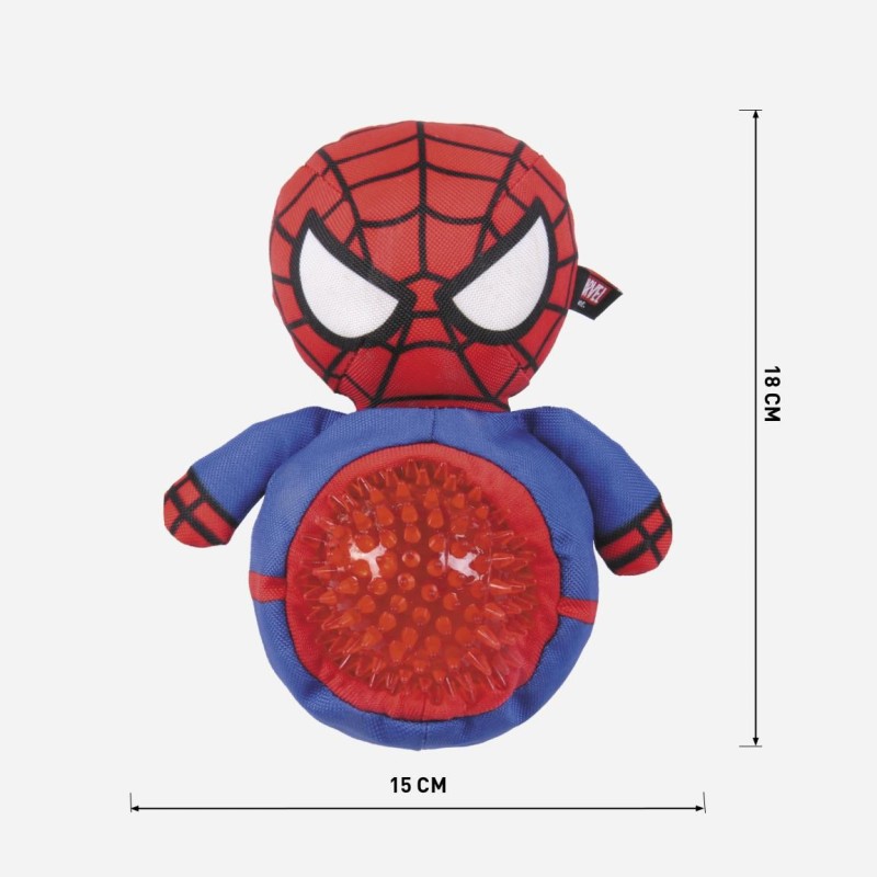 Peluche com bola Spider-Man para cães - Marvel