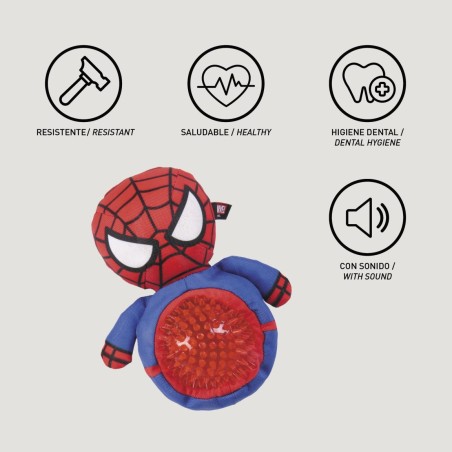 Peluche com bola Spider-Man para cães - Marvel