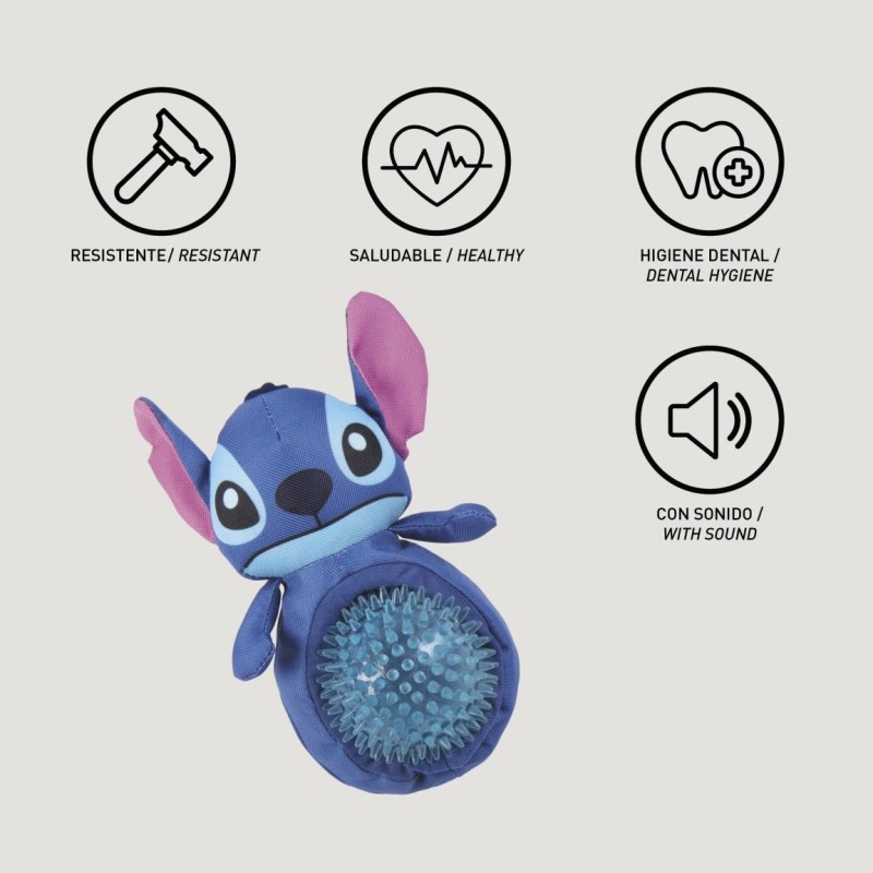 Peluche com bola Stitch para cães - Disney