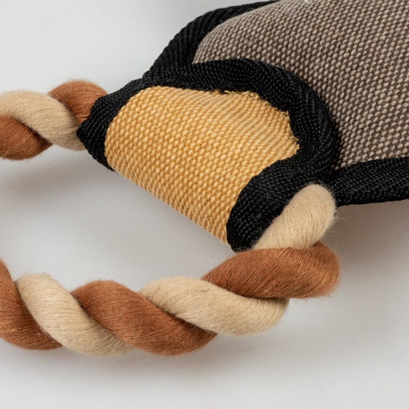 Homem biscoito em tecido Canvas para cães - Duvo Plus